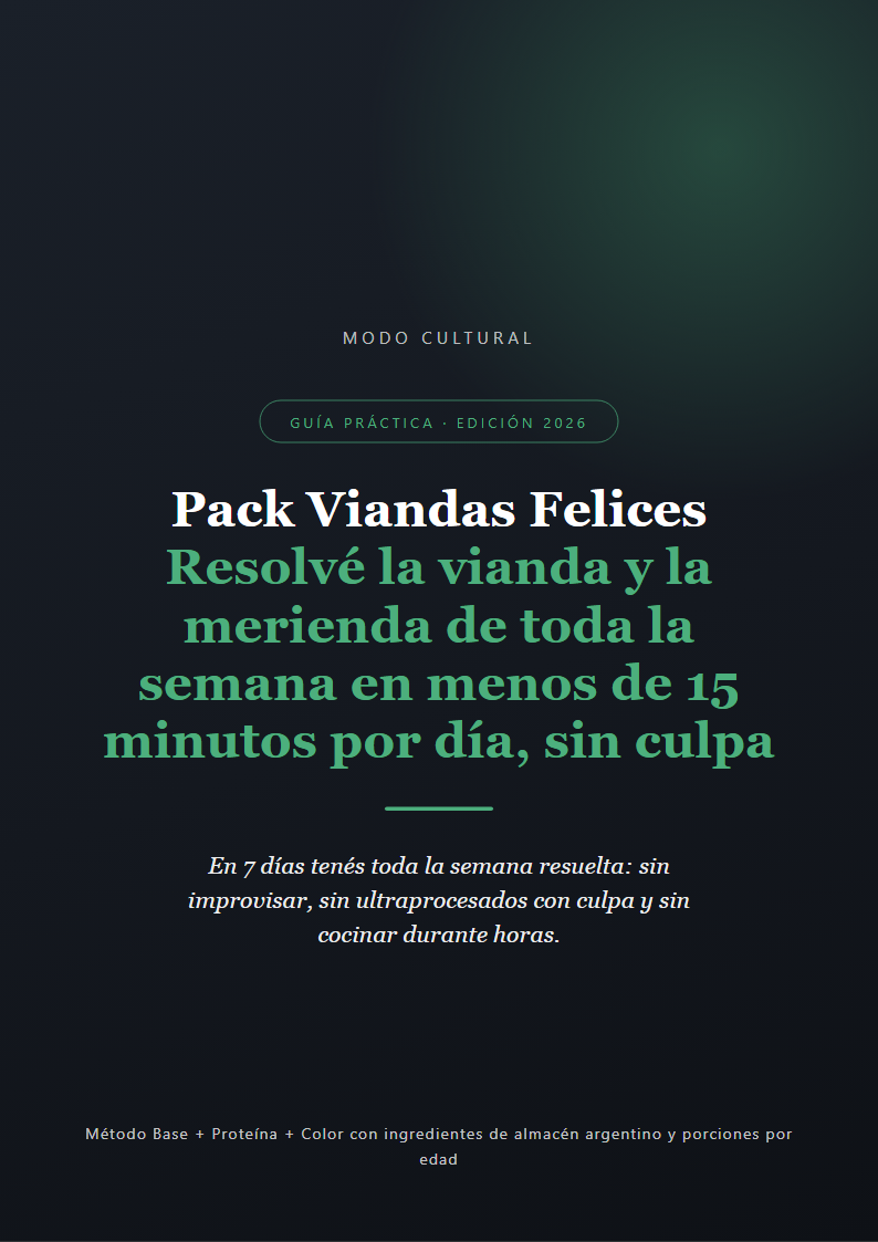 Pack Viandas Felices